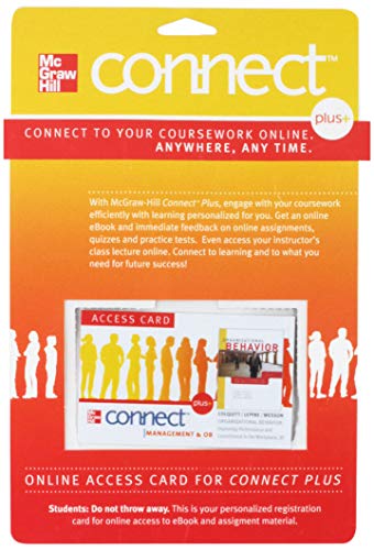 Stock image for Connect Plus Access Card for Organizational Behavior for sale by A Team Books