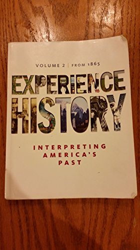 Stock image for Experience History from 1865 for sale by Better World Books: West