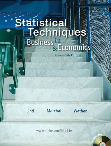 9780077372279: Loose-Leaf Statistical Techniques in Business and Economics with Student CD