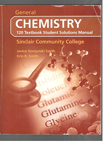 9780077372408: General Chemistry 120 Textbook Student Solutions M