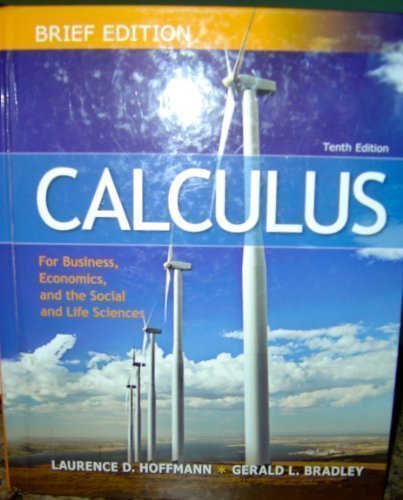 9780077377168: Selected Material From Calculus for Business, Economics, and the Social and Life Sciences