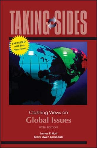 Imagen de archivo de Clashing Views on Global Issues a la venta por Better World Books