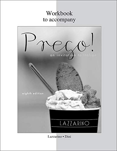 9780077382513: Prego!: An Invitation to Italian