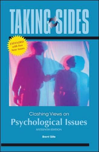 Imagen de archivo de Taking Sides: Clashing Views on Psychological Issues a la venta por ThriftBooks-Atlanta