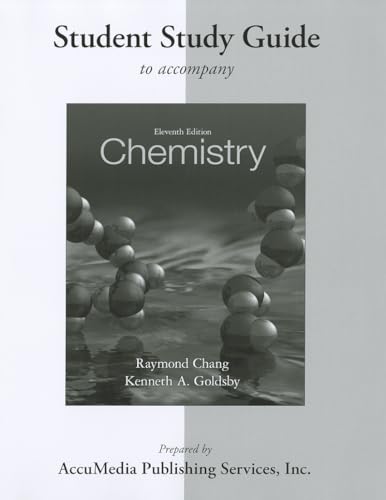 Stock image for Student Study Guide for Chemistry for sale by Books Unplugged