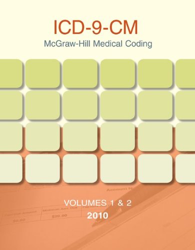 McGraw-Hill Medical Coding: ICD-9-CM 2010 (9780077387655) by Safian, Shelley