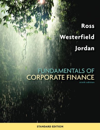 Fundamentals of Corporate Finance with Connect Plus Access Card (9780077388188) by Ross, Stephen; Westerfield, Randolph; Jordan, Bradford