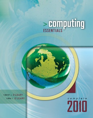 Oâ€™Leary: Computing Essentials 2010 Complete, MS Office 07 Brief PAS w/Simnet Package (9780077389673) by Triad Interactive, Inc.