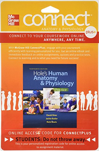 Stock image for Connect 2-Semester Access Card for Hole's Human Anatomy and Physiology for sale by SecondSale