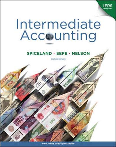 Intermediate Accounting with British Airways Annual Report (9780077395810) by Spiceland, J. David; Sepe, James; Nelson, Mark