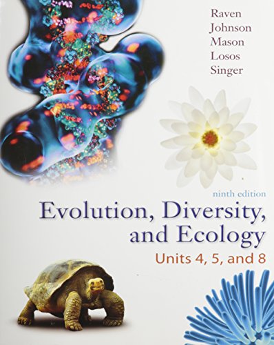 Imagen de archivo de Evolution, Diversity, and Ecology: Units 4, 5, and 8 a la venta por Dunaway Books