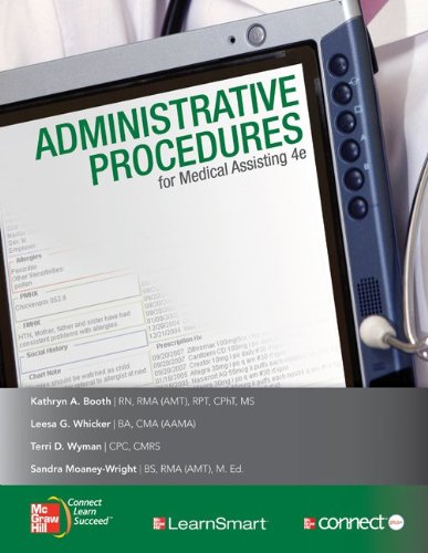 9780077399986: Administrative Procedures for Medical Assisting