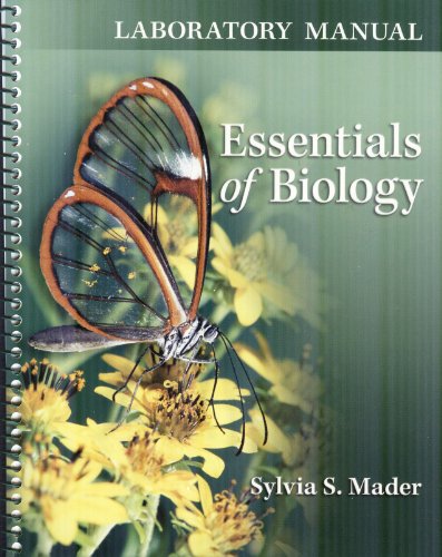 Lab Manual for Essentials of Biology (9780077402150) by Mader, Sylvia