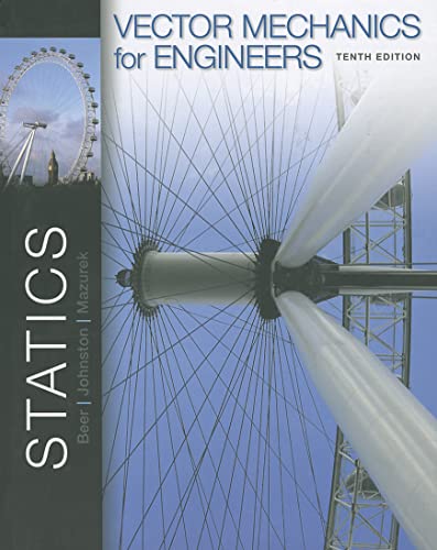 Beispielbild fr Vector Mechanics for Engineers: Statics zum Verkauf von BooksRun