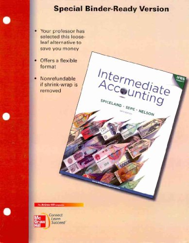 Beispielbild fr Loose-leaf Intermediate Accounting zum Verkauf von Ergodebooks