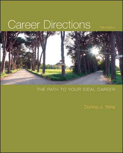 9780077403836: Career Directions + Career Directions Handbook Pkg