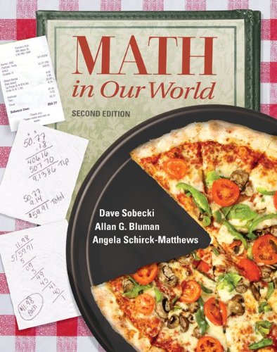 9780077403850: Math in Our World