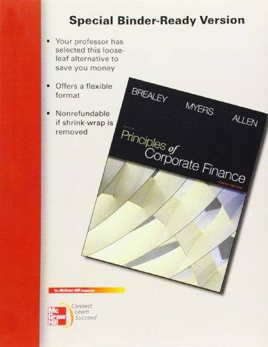 9780077404895: Principles of Corporate Finance