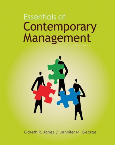 Imagen de archivo de Loose-Leaf Essentials of Contemporary Management a la venta por HPB-Red