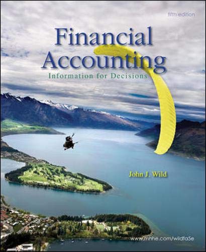 Financial Accounting with IFRS Fold Out Primer (9780077408770) by Wild, John