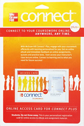 Stock image for Connect 1-Semester Access Card for Economics for sale by BooksRun