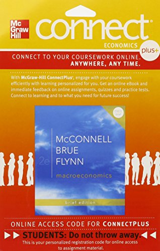 Connect 1-Semester Access Card for Macroeconomics Brief Edition (9780077416263) by [???]