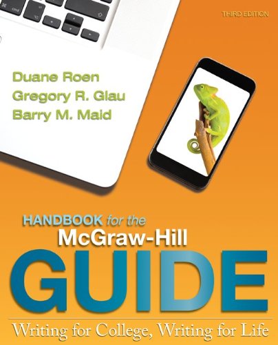 Imagen de archivo de The Handbook for the McGraw Hill Guide a la venta por BooksRun