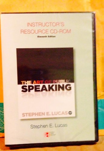 9780077428174: Instructor's Resource CD-ROM for The Art of Speaking