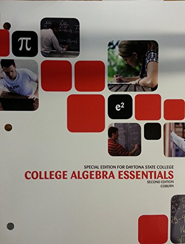 Beispielbild fr College Algebra Essentials ; 9780077429638 ; 007742963X zum Verkauf von APlus Textbooks