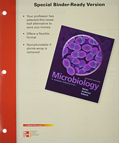 Beispielbild fr Loose Leaf Version for Microbiology: A Human Perspective zum Verkauf von HPB-Red