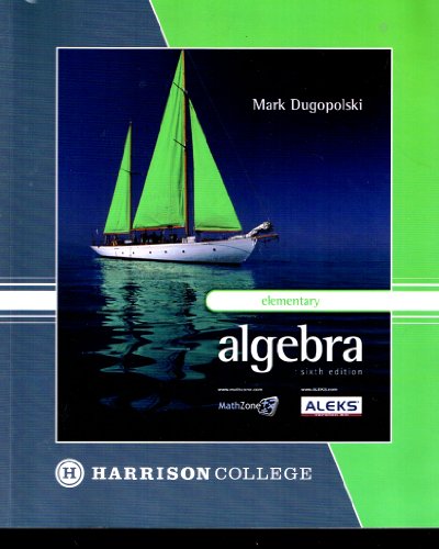 Stock image for Elementary Algebra for sale by ThriftBooks-Atlanta