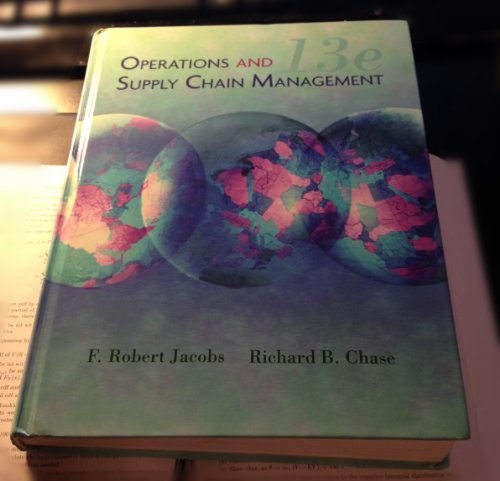 Operations & Supply Chain Management with Student OM Video DVD (The Mcgraw-hill/Irwin Series) (9780077433260) by Jacobs, F. Robert; Chase, Richard