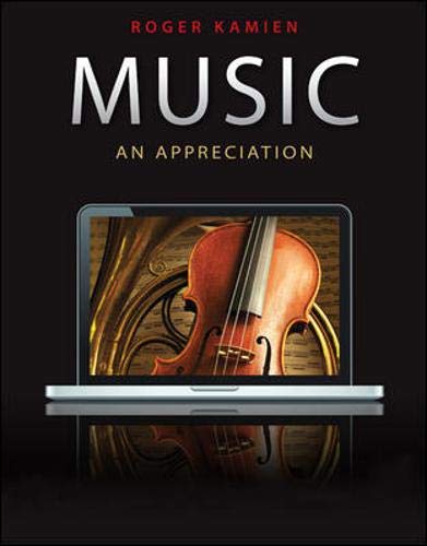 9780077433512: Music: An Appreciation, with 9-CD set