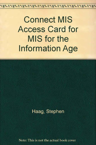 9780077437473: Management of Information Systems for the Information Age Connect Mis Access Card