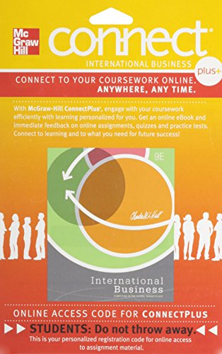 9780077437527: International Business Connect Plus International Business 1 Semester Access Card