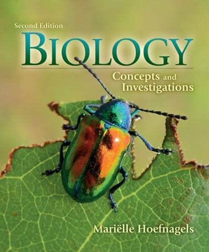9780077443009: Biology: Concepts & Investigations (WCB GENERAL BIOLOGY)