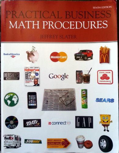 9780077443528: Practical Business Math Procedures + Business Math Handbook + Wall Street Journal + Practical Business Math Procedures DVD