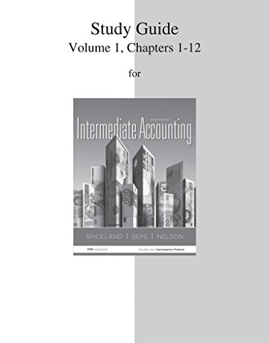 Imagen de archivo de Intermediate Accounting, Volume 1: Chapters 1-12 a la venta por ThriftBooks-Dallas