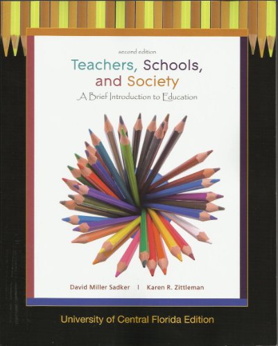 Beispielbild fr Teachers, Schools and Society: A Brief Introduction to Education zum Verkauf von ThriftBooks-Atlanta