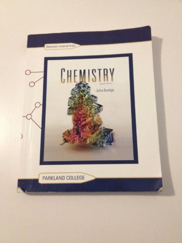 Stock image for Chemistry Second Edition, Parkland College for sale by HPB-Red