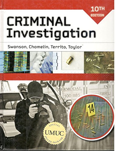 Imagen de archivo de Criminal Investigation a la venta por ThriftBooks-Dallas