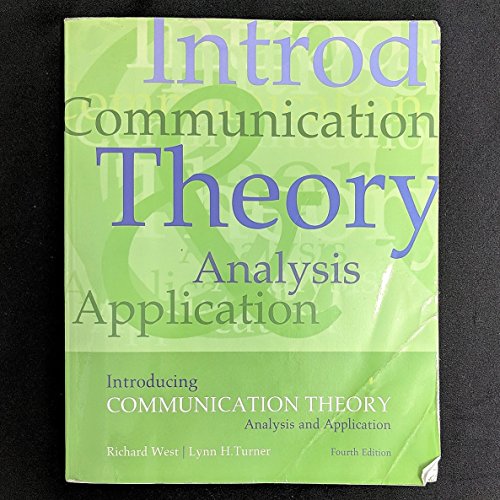 Stock image for Introducing Communication Theory: Analysis and Application for sale by Better World Books