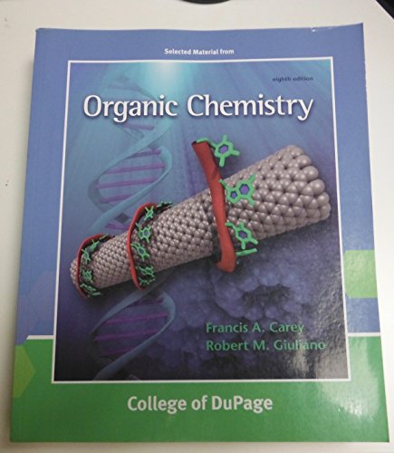 Imagen de archivo de Selected Materials from Organic Chemistry a la venta por HPB-Red