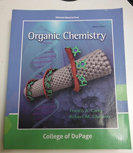 9780077459185: Selected Materials from Organic Chemistry
