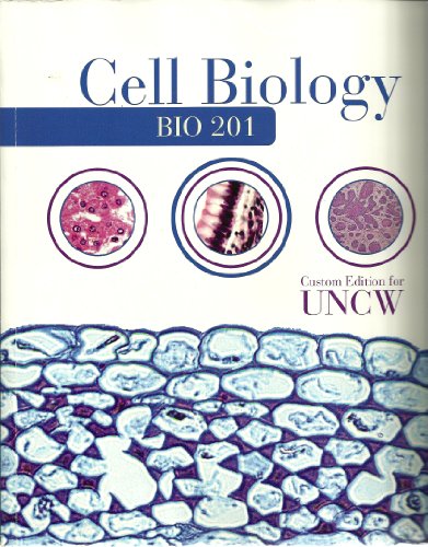 Imagen de archivo de Cell Biology, BIO 201, Custom Edition for UNCW a la venta por ThriftBooks-Atlanta