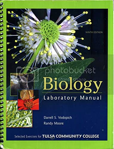 Stock image for Biology Laboratory Manual Selected Excerpts for Tulsa Community College for sale by Gardner's Used Books, Inc.