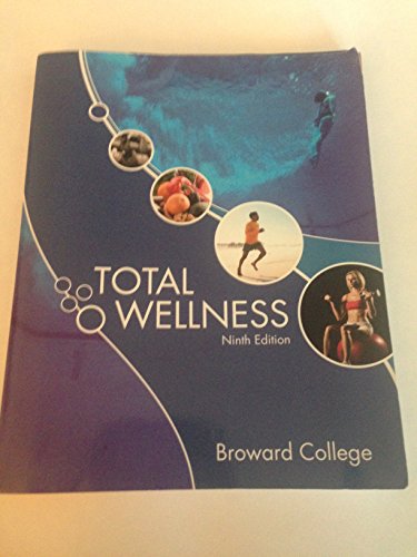 Stock image for Total Wellness Ninth Edition Broward College Set with Connect Plus for sale by ThriftBooks-Atlanta