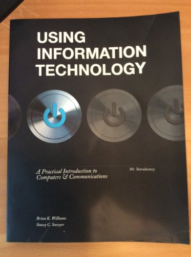 Imagen de archivo de Using Information Technology a la venta por Better World Books