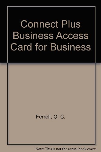 9780077472924: Business, Connect Plus Access Card