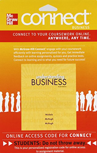 9780077474348: Understanding Business Connect Business 1 Semester Passcode